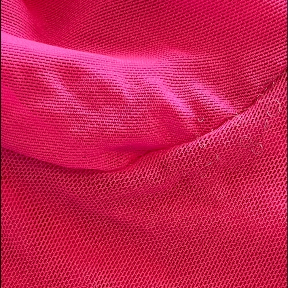 Hot & Delicious Pink Mesh Crop Top - Picture 14 of 15